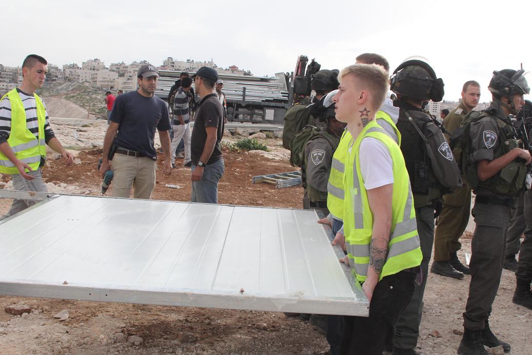 Demolition at Ras-a-baba, April 9, 2014. Photo by Rami Allaria.