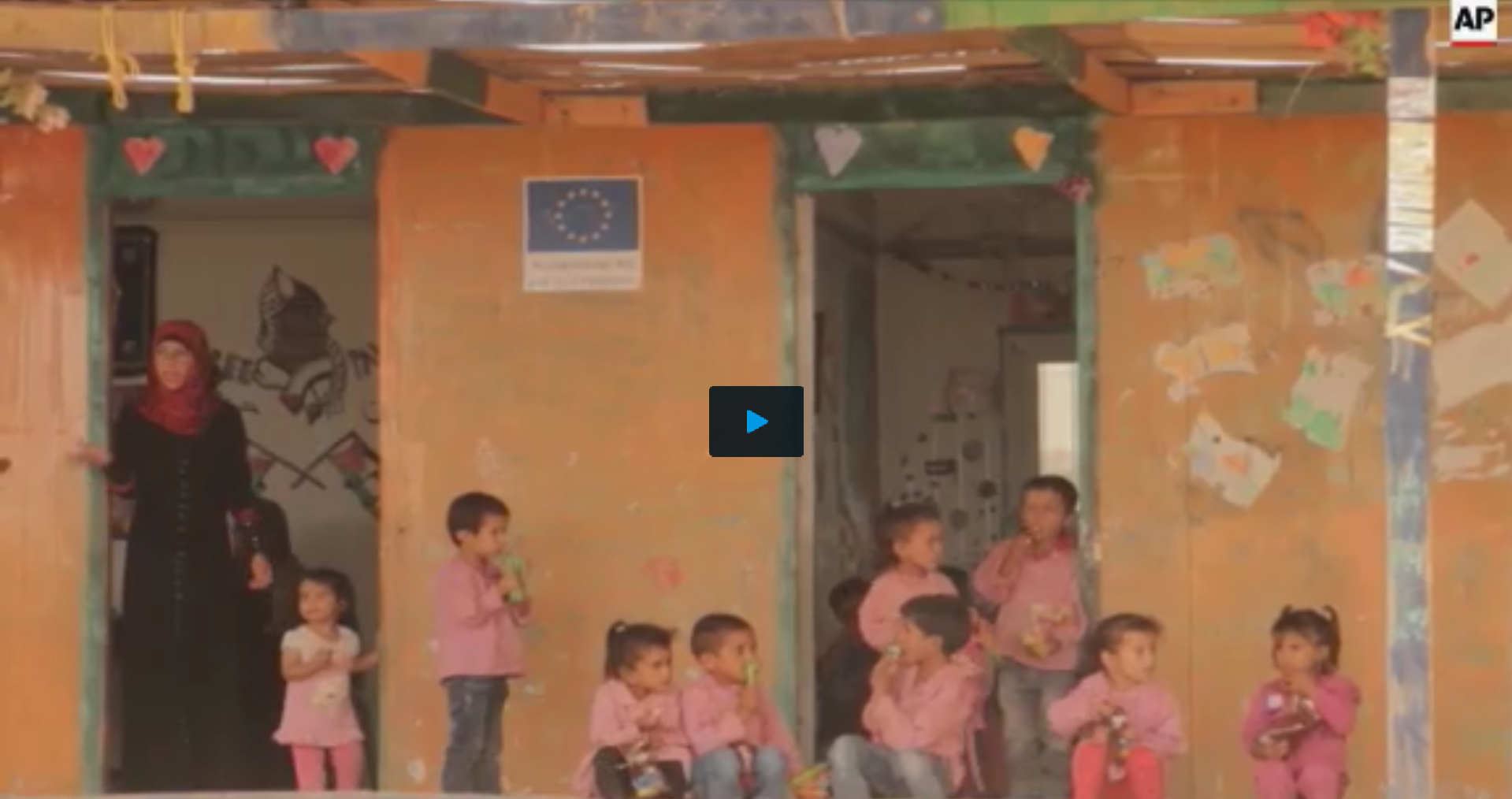 AP Screenshot: Bedouins fight Israeli order to demolish homes, Sept. 15, 2015.