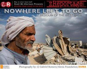 Nowhere Left To Go: Bedouin of the West Bank. By Gabriel Romero.